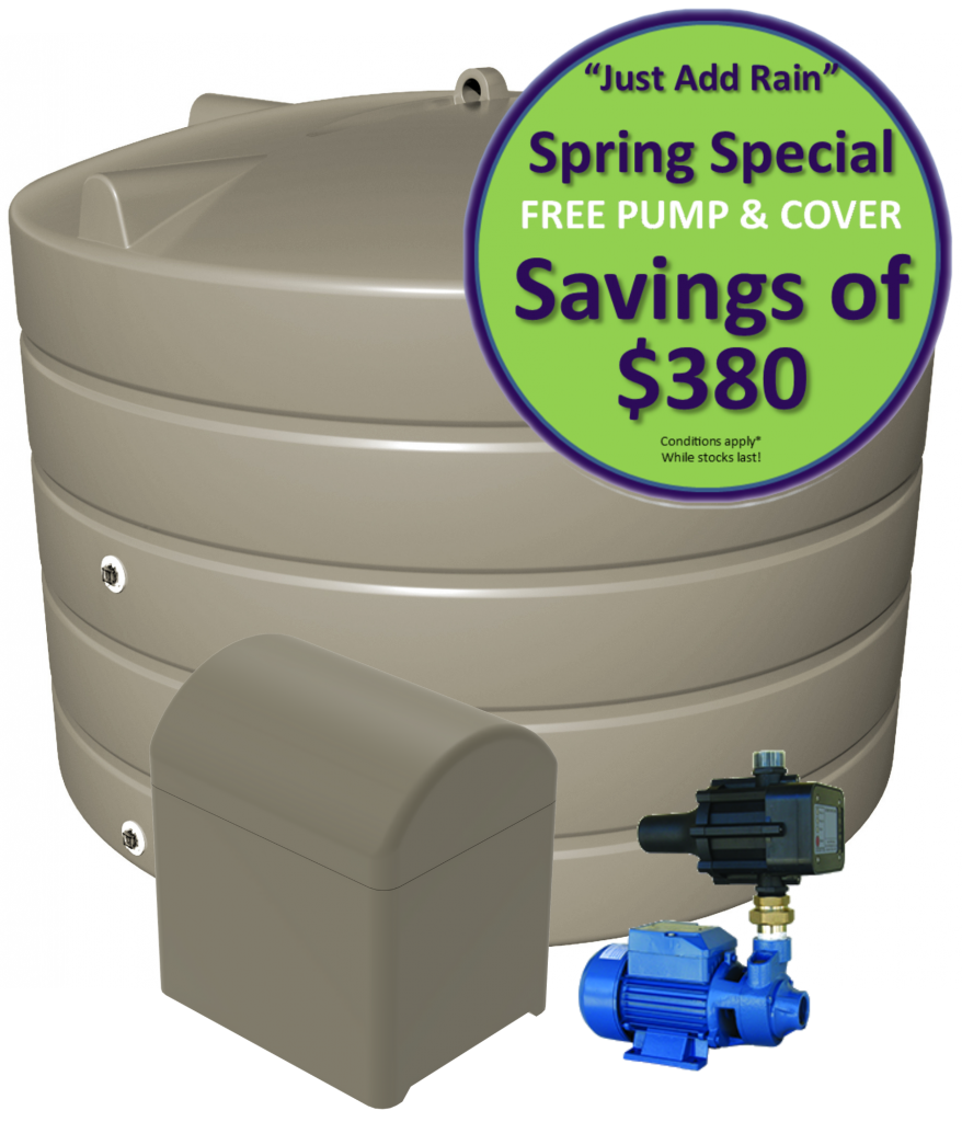 Spring Special Promo 2000 Litre Water Tank